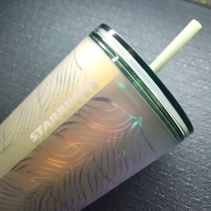 Starbucks 50th Anniversary Soft Touch Mermaid Tail, Tumbler 24oz